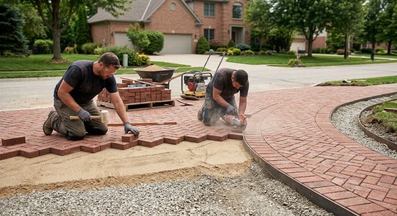 Brick Flooring Installation in West Hartford, CT