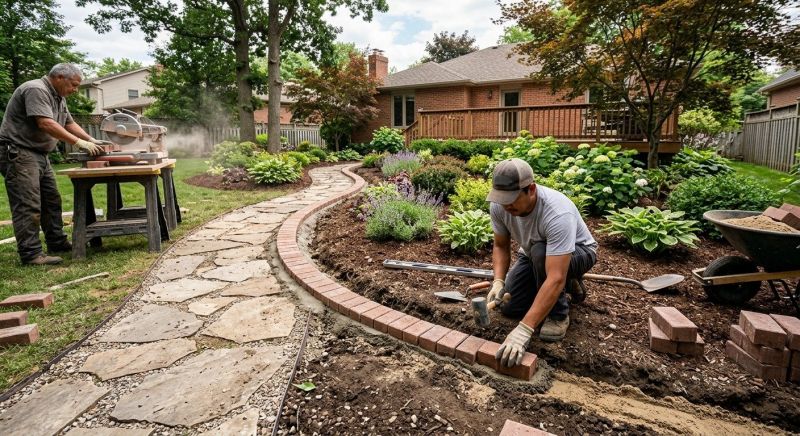 Brick Paving Installation in West Hartford, CT