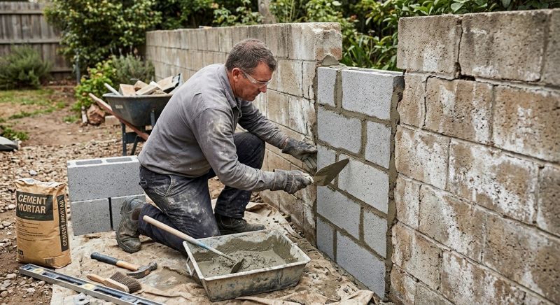 Cement Block Repair in Cleveland, OH